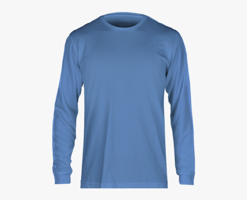 Fan Cloth Long Sleeve Tee Light Blue - Long-sleeved T-shirt, HD Png Download, Free Download