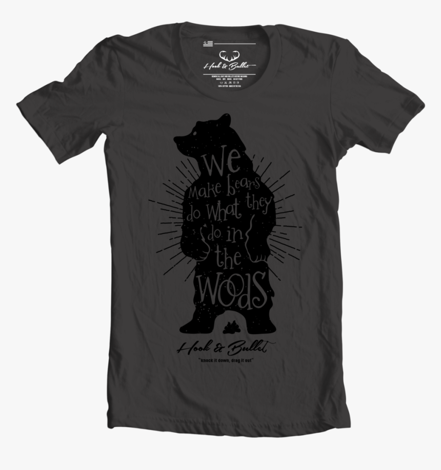 Bears In The Woods Tee, HD Png Download, Free Download