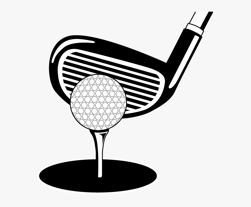 Golf Ball And Tee Clip Art Png - Golf Club And Golf Ball Clip Art, Transparent Png, Free Download