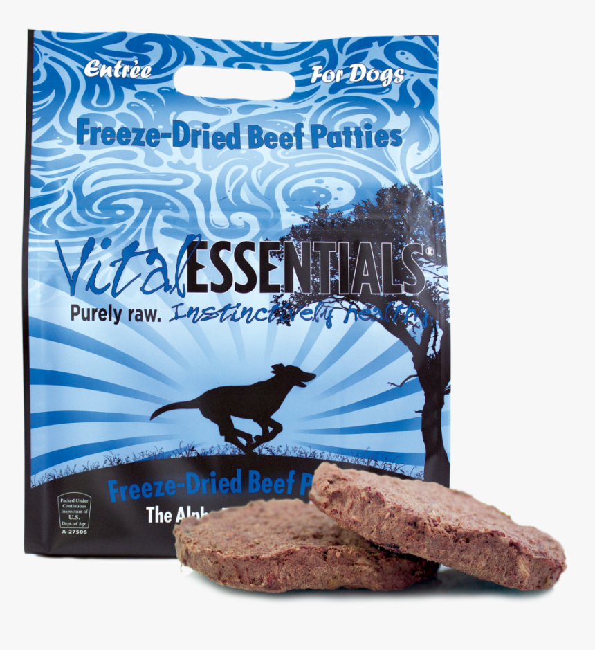 Vital Essentials Beef Patties For Dogs, HD Png Download, Free Download