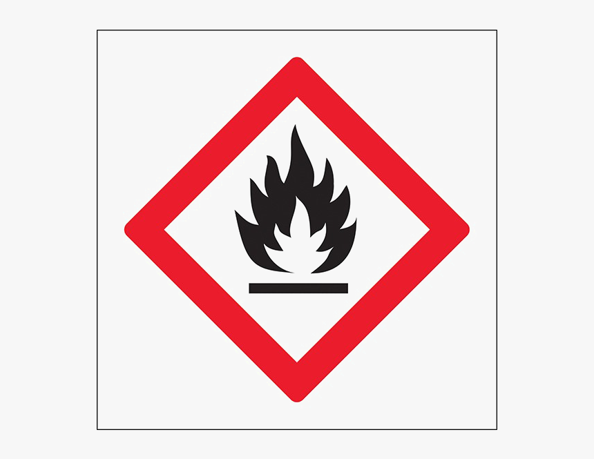 Flammable Sign Png Transparent Image - Flammable Sign Png, Png Download, Free Download