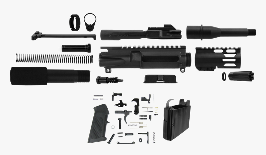 Tacfire 9mm Pistol Build Kit Lpk Adc, - Ar9 80 Complete Build Kit, HD Png Download, Free Download