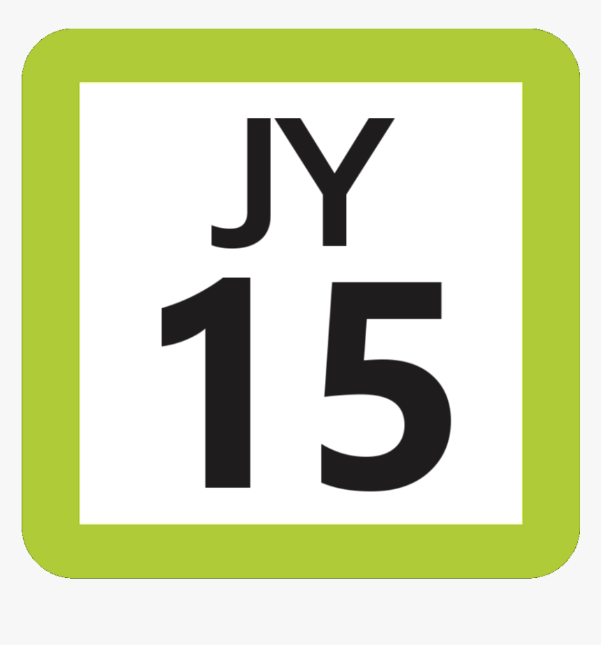 Jr Jy-15 Station Number - Sign, HD Png Download, Free Download