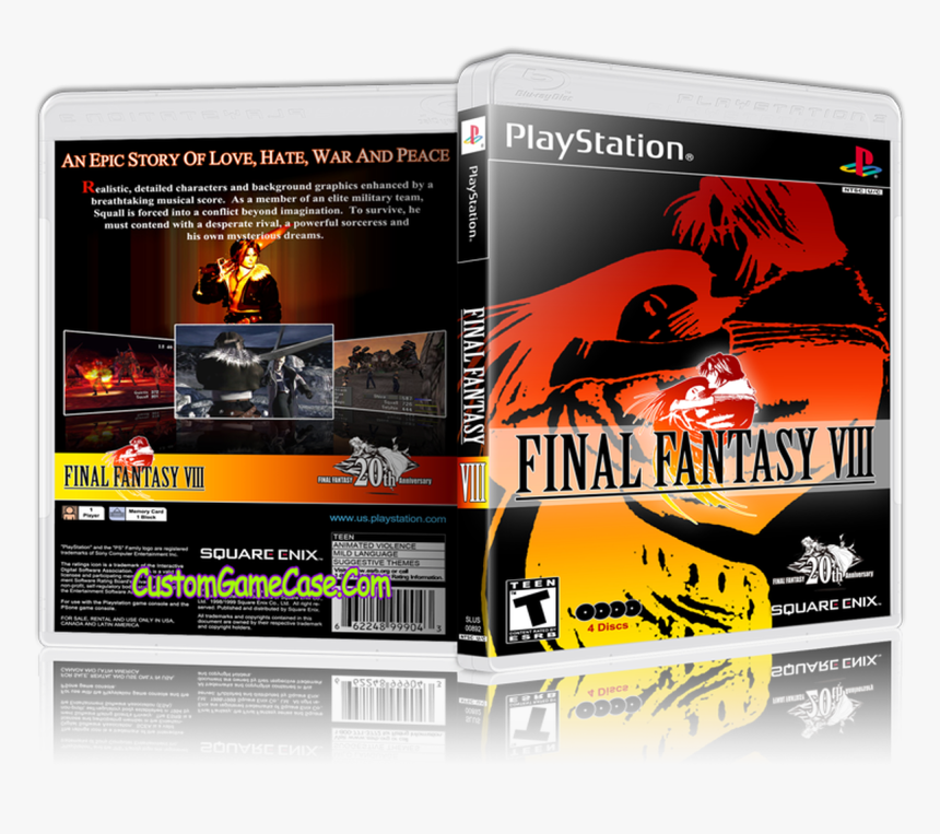 Final Fantasy Viii Sony Playstation 1 Psx Ps1 - Playstation 2, HD Png Download, Free Download