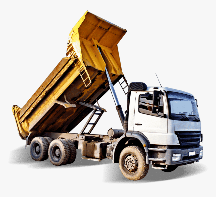 Roadside Construction Vehicles - Download Foto Dump Truck, HD Png Download, Free Download