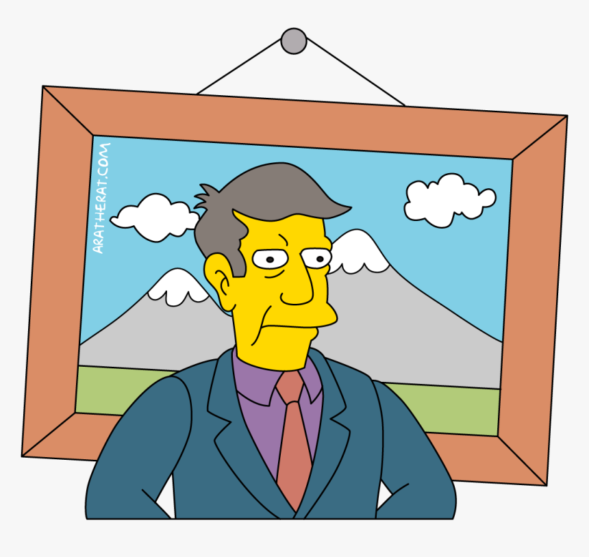 Skinner Simpsons, HD Png Download, Free Download