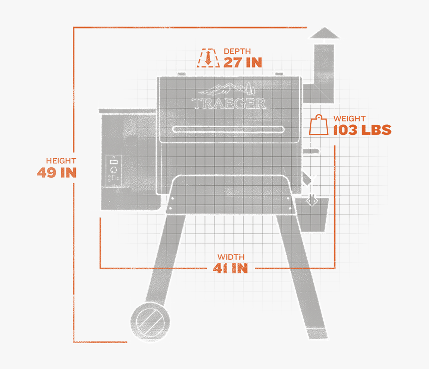 Traeger Pro Series 22 Size, HD Png Download, Free Download