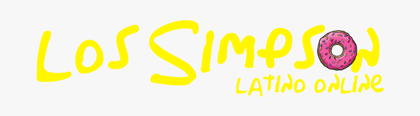 Los Simpson Latino Online - Calligraphy, HD Png Download, Free Download