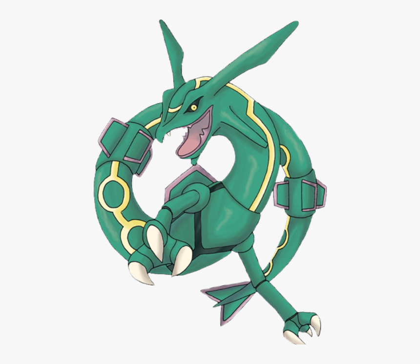 Pokémon Rayquaza Freetoedit - Rayquaza Pokemon Transparent Background, HD Png Download, Free Download