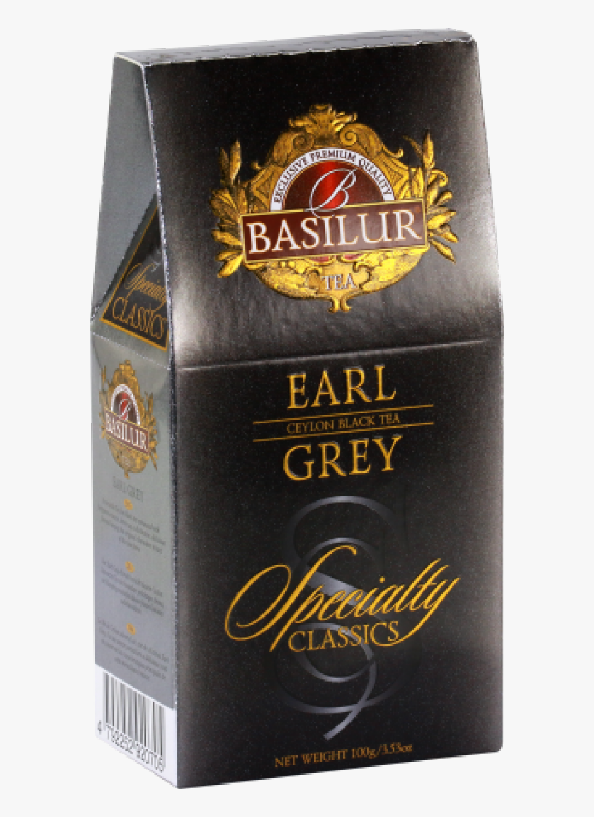 Basilur Tea Earl Grey Loose Leaf Black Tea Pack 100g - Basilur Earl Grey Tea, HD Png Download, Free Download