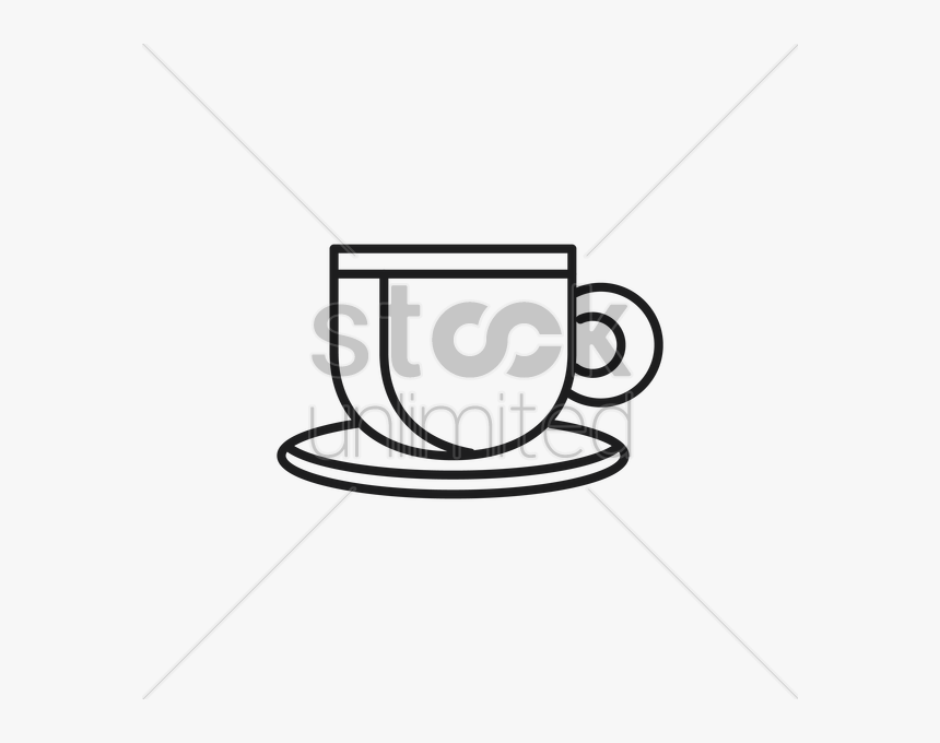 Cups Clipart Black And White, HD Png Download, Free Download