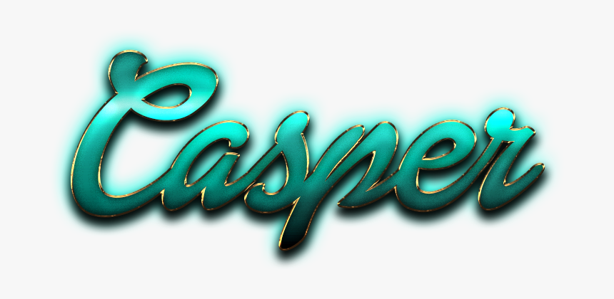 Casper Name Logo Png - Calligraphy, Transparent Png, Free Download