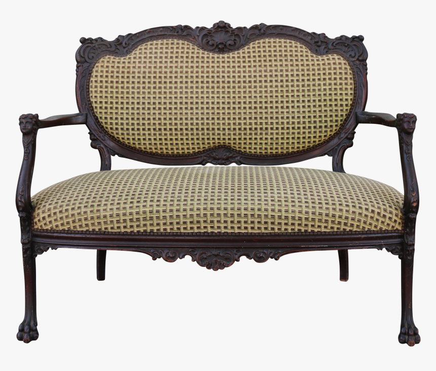 Victorian Couch Png - Chair, Transparent Png, Free Download