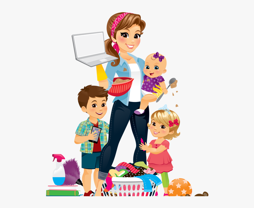 Mother And Child Clipart, HD Png Download, Free Download