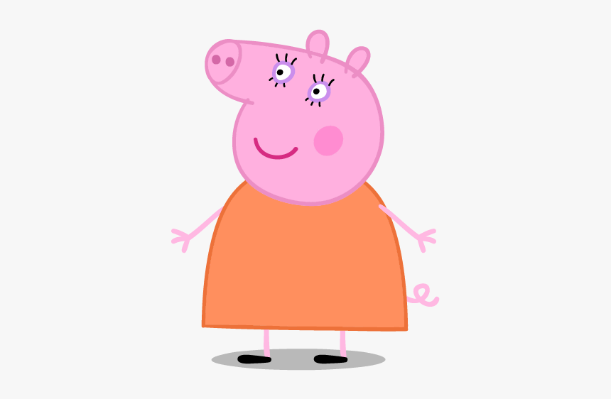 Mummy Pig - Peppa Pig Mamma Pig, HD Png Download, Free Download