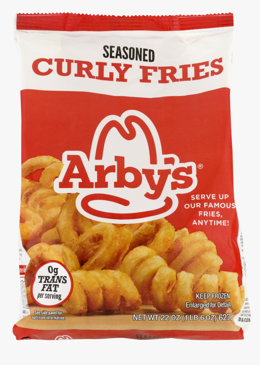 Arby"s Seasoned Curly Fries , Png Download - Arbys Frozen Curly Fries, Transparent Png, Free Download