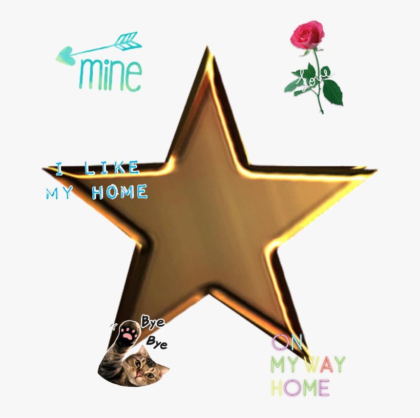 Gif Clip Art Star Image Gold - Star Gif Transparent Background, HD Png Download, Free Download