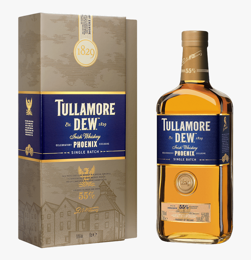 Tullamore Dew Celebratory Phoenix Bottle Box 01 No - Tullamore Dew Phoenix 750ml, HD Png Download, Free Download