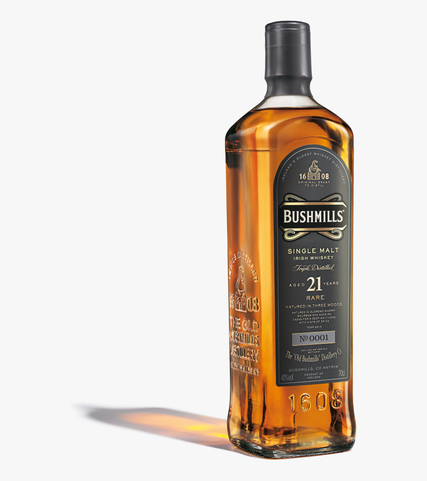 Bushmills - Bushmills 21yr Old Single Malt 700ml, HD Png Download, Free Download