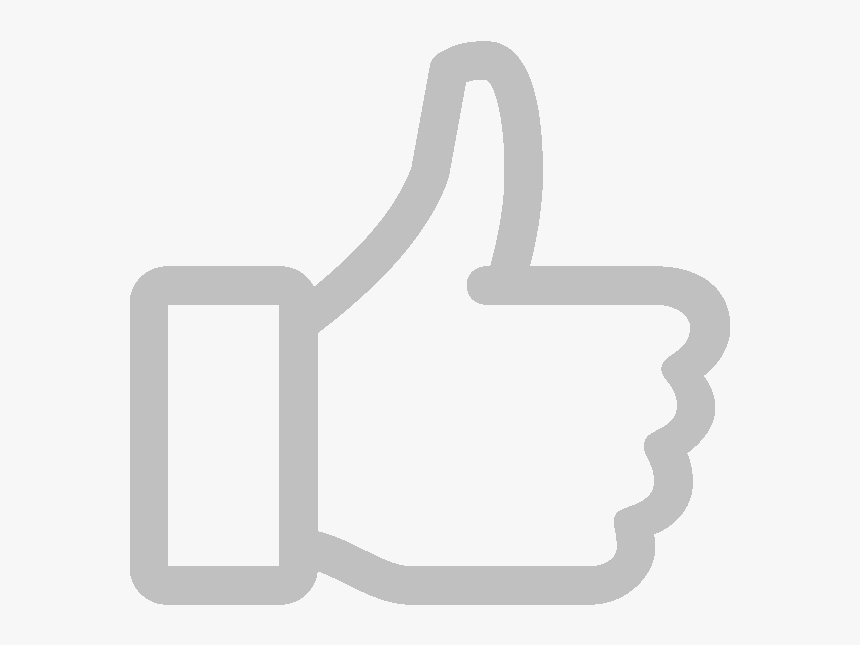 White Thumbs Up Icon, HD Png Download, Free Download