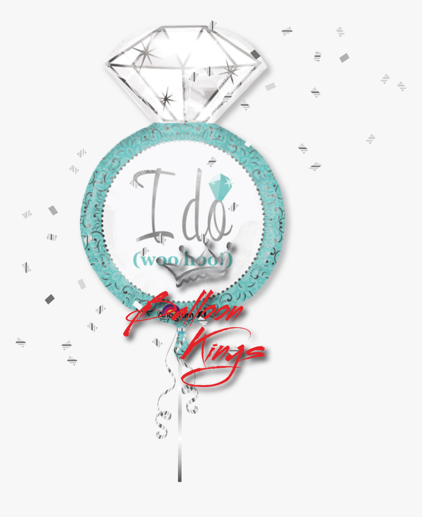 I Do Wedding Ring - Balloon, HD Png Download, Free Download