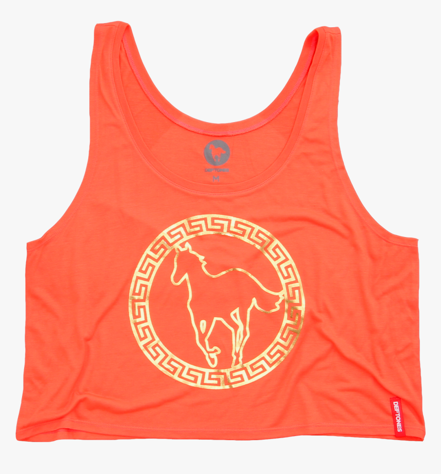 Circle Pony Women"s Orange Crop Top - Deftones Crop Top, HD Png Download, Free Download