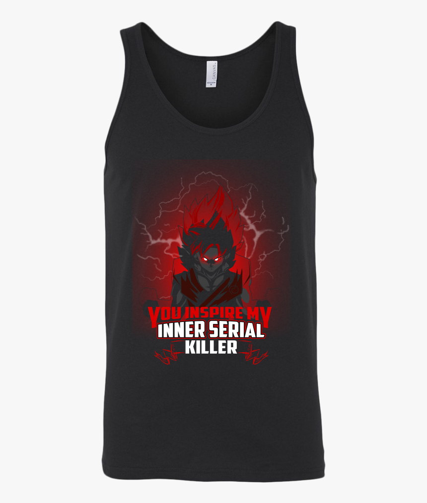 You Inspire My Inner Serial Killer Shirt Dragon Ball - Active Tank, HD Png Download, Free Download