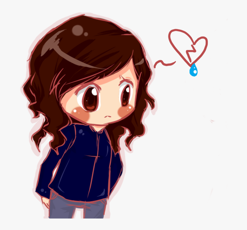 Transparent Sadness Png - Depressed Sad Cartoon Girl, Png Download - kindpng Transparent Sadness Png - Depressed Sad Cartoon Girl, Png Download - kindpng