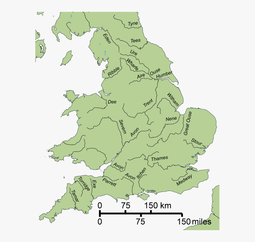 Gb4dot Rivers England Main Rivers Of England Hd Png Download