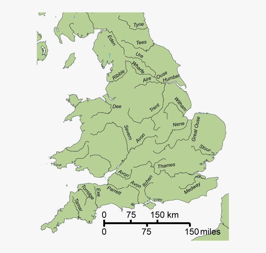 Gb4dot Rivers England Main Rivers Of England, HD Png Download kindpng