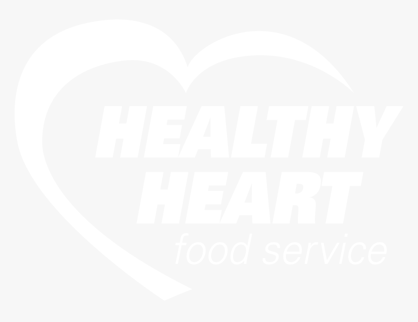 White Healthy Heart Logo - Graphic Design, HD Png Download, Free Download