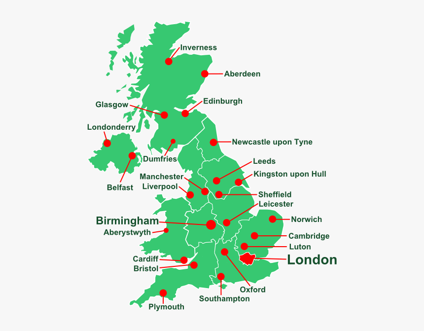 Large cities britain