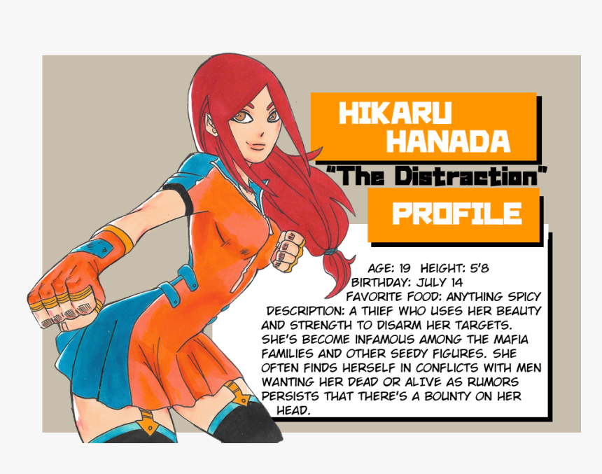 Hikaru Profile - Cartoon, HD Png Download, Free Download