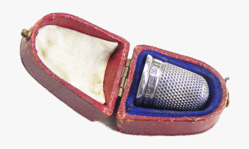 Vintage Thimble In Box - Thimble, HD Png Download, Free Download
