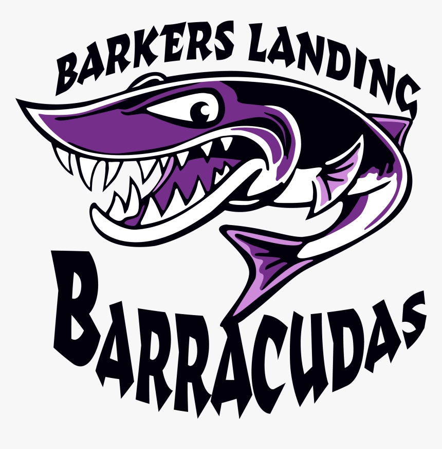 Barkers Landing Barracudas Logo - Barkers Landing Barracudas Swim Team Logo, HD Png Download, Free Download