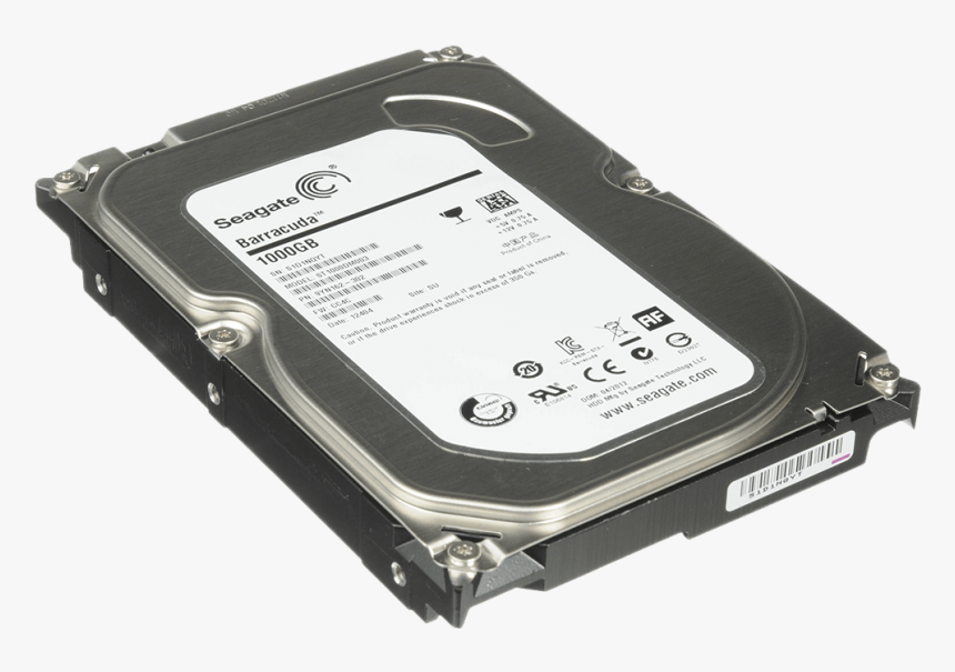Seagate Barracuda 1tb 7200rpm , Png Download - 1 Tb Hdd Seagate, Transparent Png, Free Download