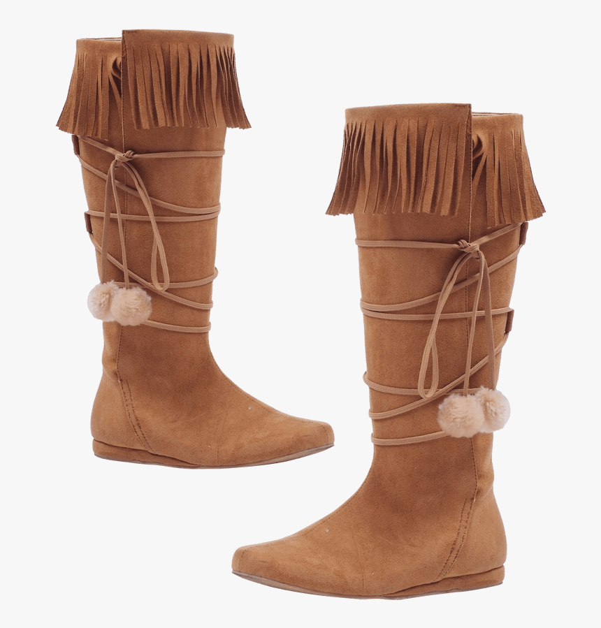 Playful Peasant Boots - Pocahontas Shoes, HD Png Download, Free Download