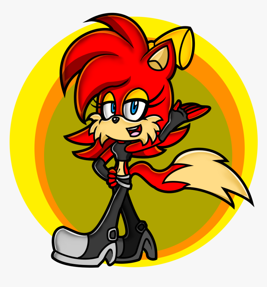 Sonic Fiona Fox Clipart Free Clip Art Images - Cartoon, HD Png Download, Free Download