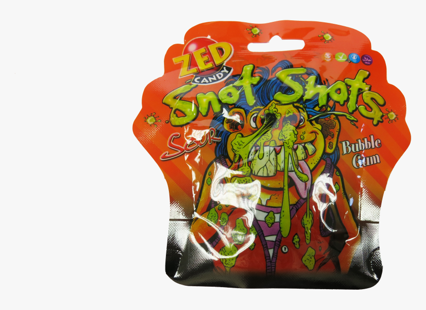 Zed Candy Snot Shots Sour Bubblegum 30g"
 Title="zed - Illustration, HD Png Download, Free Download