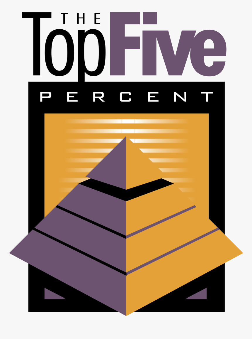 Top Five Percent Logo Png Transparent - Graphic Design, Png Download, Free Download