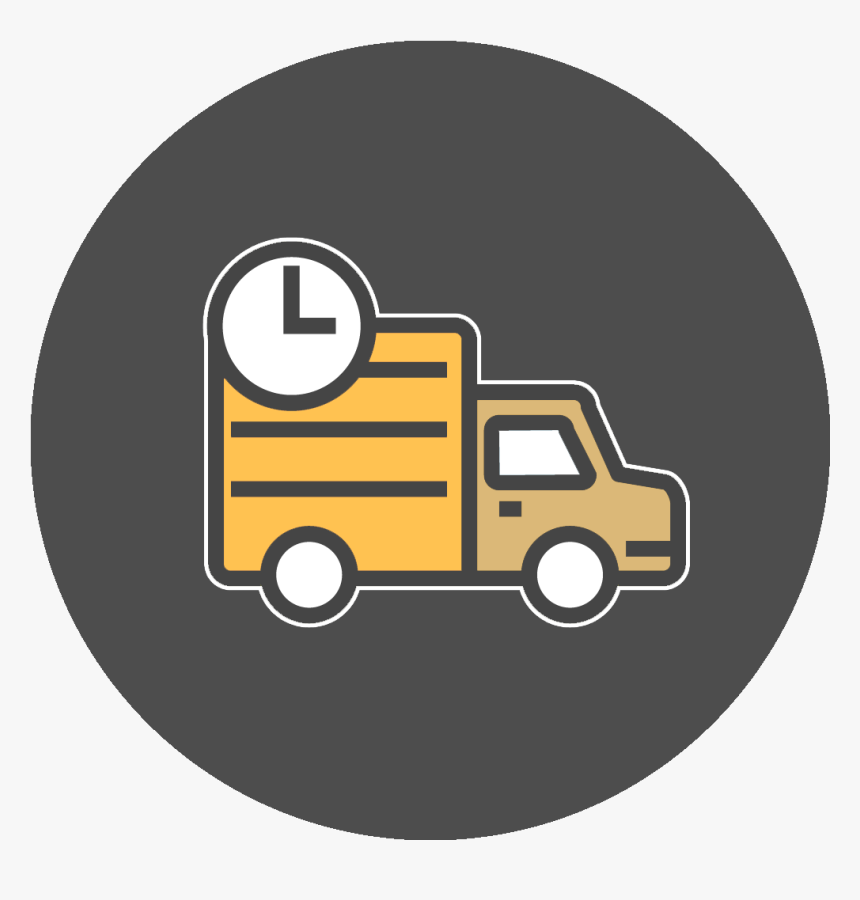 Delivery Truck Icon Png, Transparent Png, Free Download