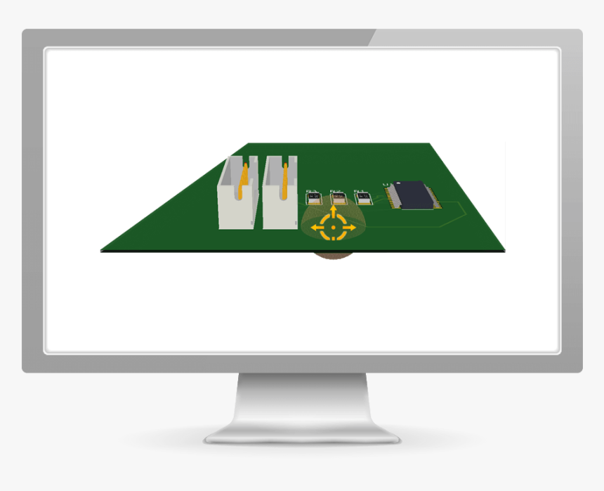 Solidworks Pcb - Computer Monitor, HD Png Download, Free Download