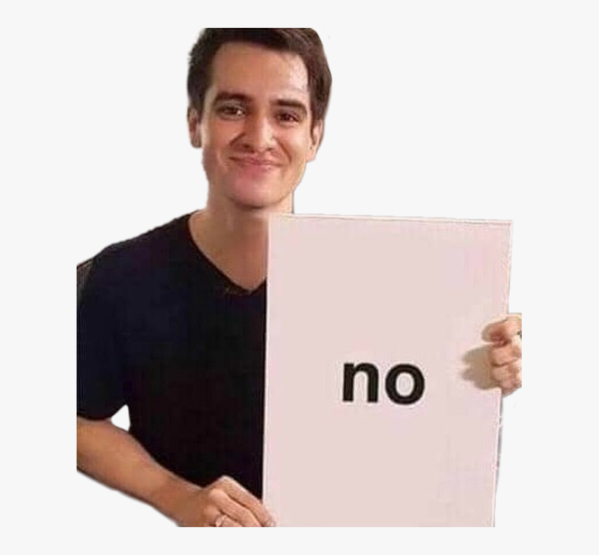 #no #stop #reaction #meme #memes #wtf #whatthehell - Brendon Urie No Meme, HD Png Download, Free Download