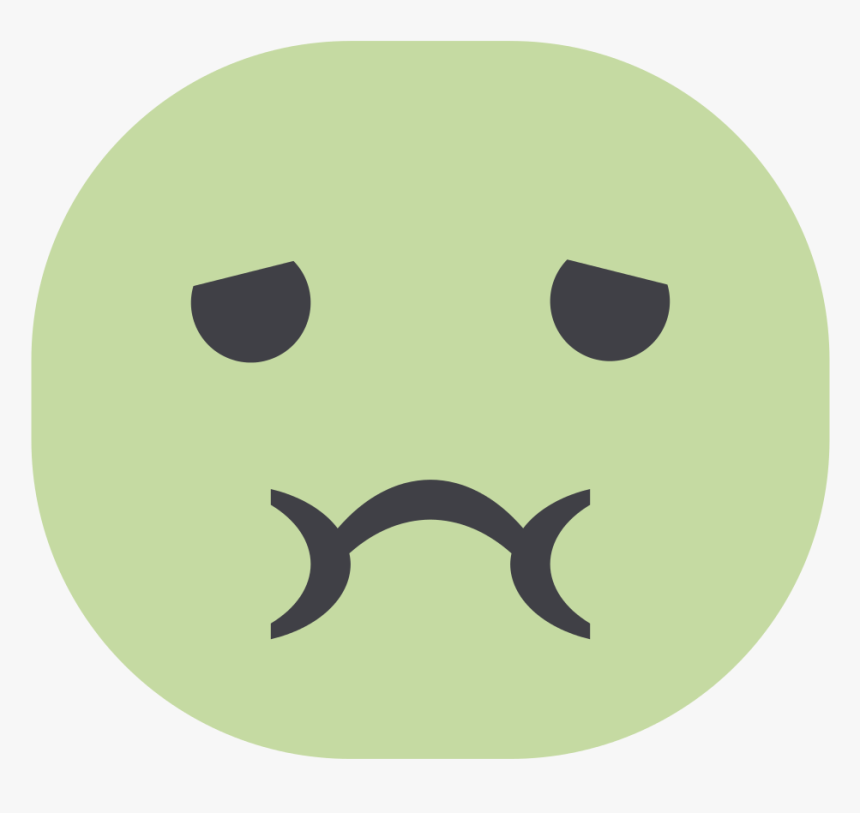 Sick Face Png, Transparent Png, Free Download