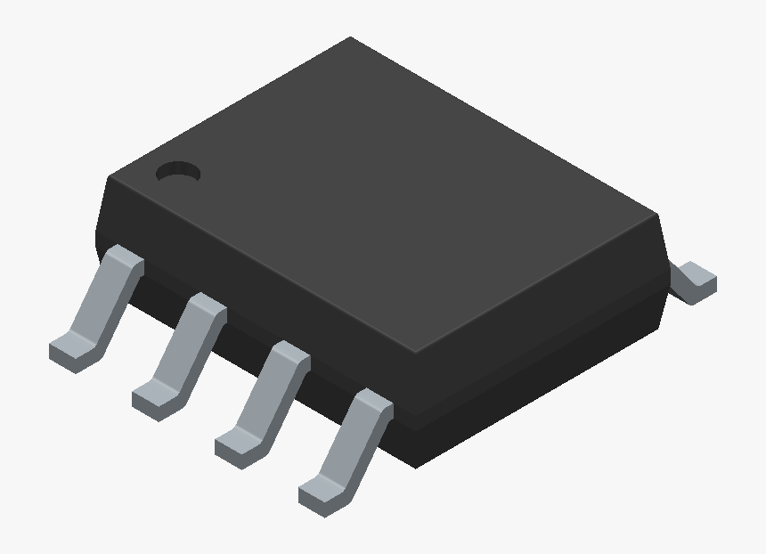 Allegro Pcb 3d Model - Small Outline Integrated Circuit Package, HD Png Download, Free Download