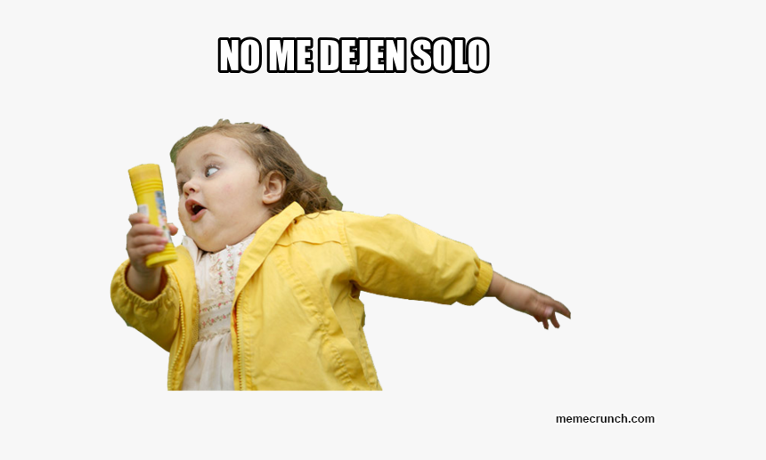No Me Dejen Solo - Emma Memes, HD Png Download, Free Download