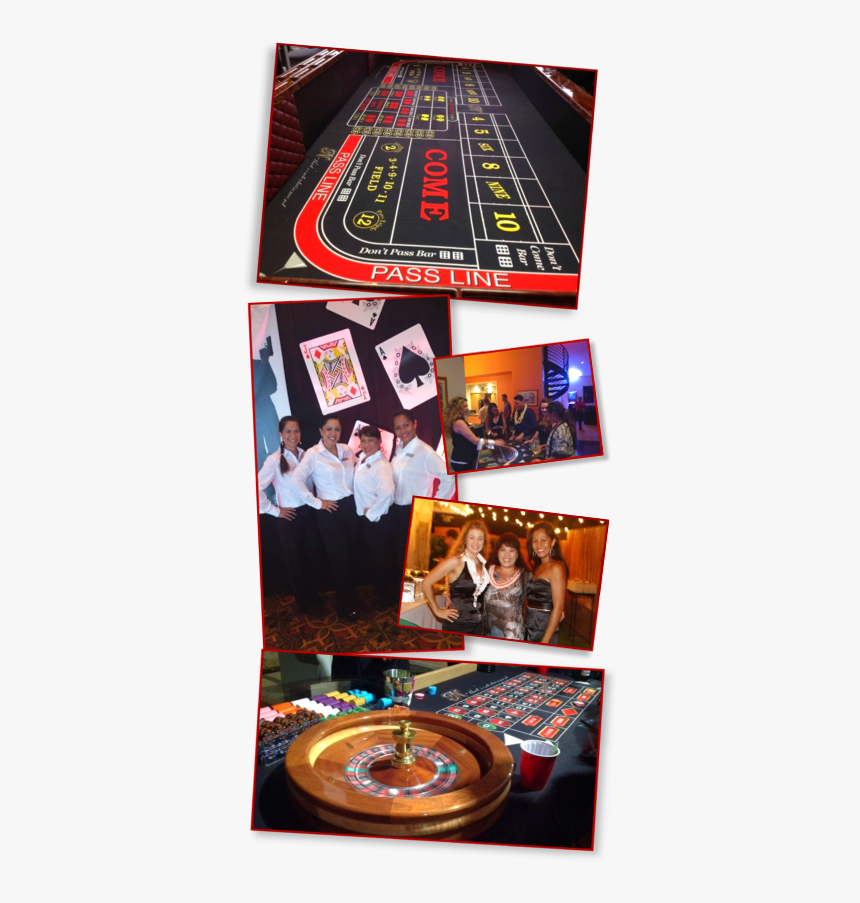 Hawaii Casino Nights - Collage, HD Png Download, Free Download