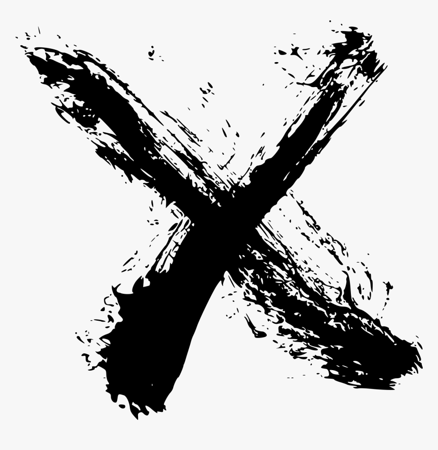 Grunge X, HD Png Download, Free Download