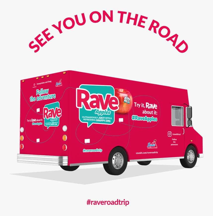 Rave Road Trip Truck - Compact Van, HD Png Download, Free Download