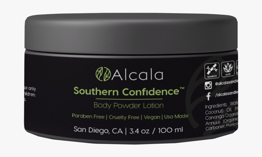 Southern Confidence™ Body Powder Lotion - Cosmetics, HD Png Download, Free Download